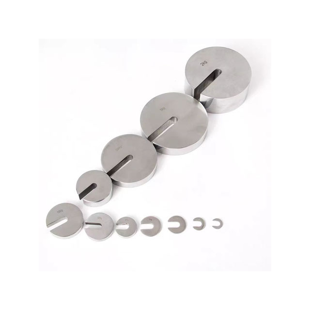 100mg-1kg Stainless Steel Slot Weight Set