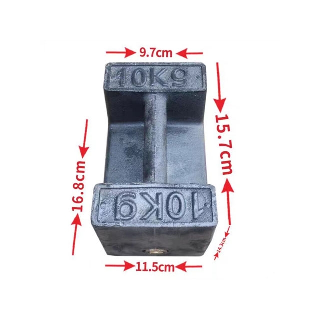 10kg Cast Iron Test Weight
