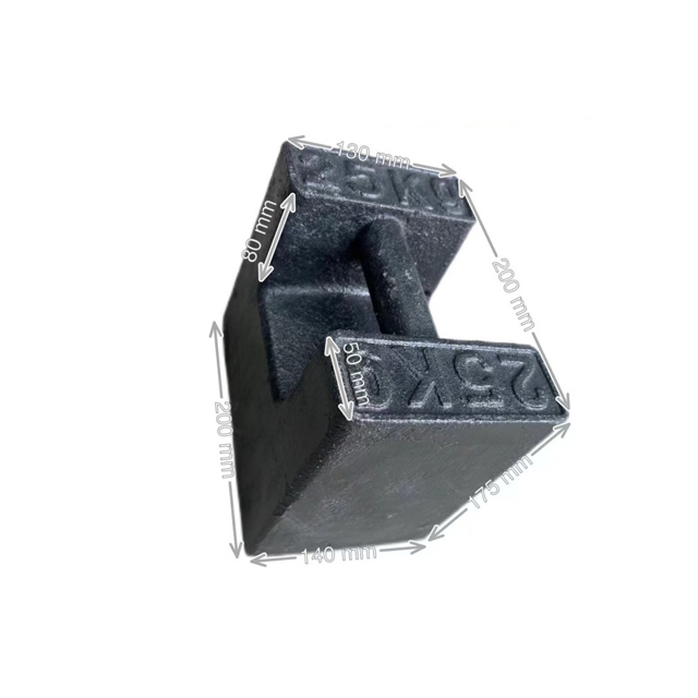 25kg Cast Iron Test Weight