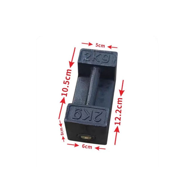 2kg Cast Iron Test Weight