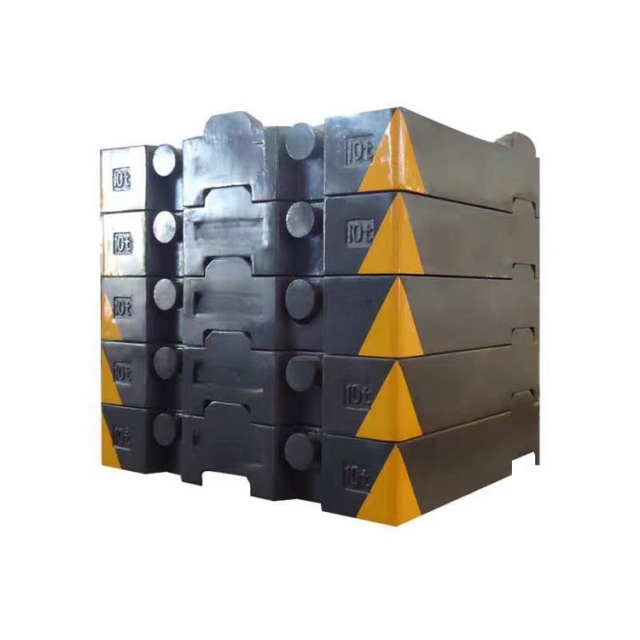 10000kg 钢包铁砝码