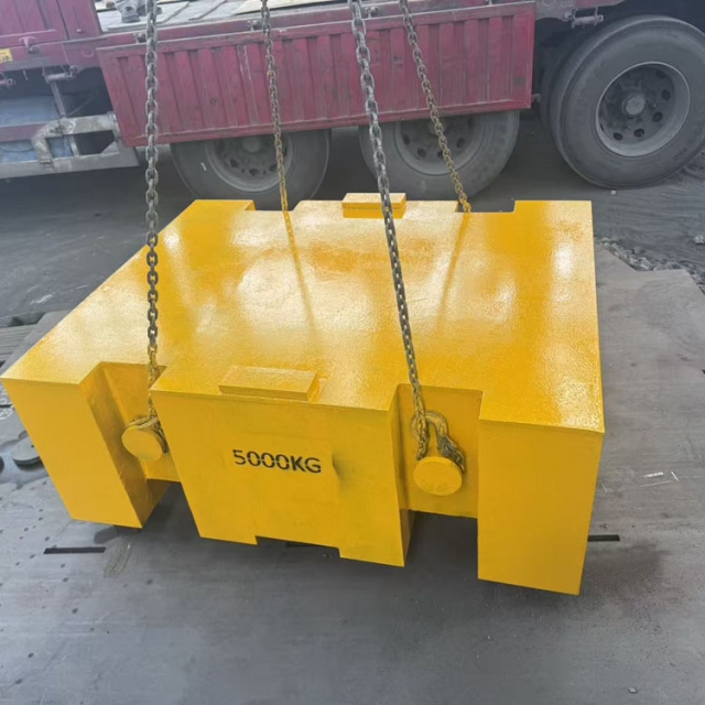 5000kg 钢包铁砝码